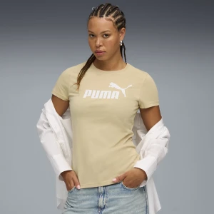 PUMA Damska koszulka z logo ESS No. 1, Odzież, Czarny,