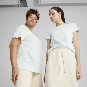 PUMA Damska koszulka z logo ESS No. 1, Odzież, Niebieski,