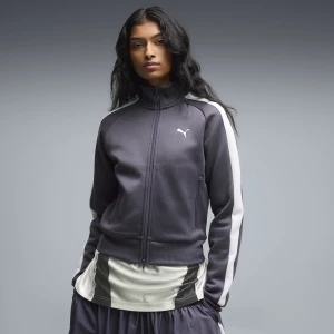 PUMA Damska krótka kurtka dresowa T7 ALWAYS ON, Odzież, Szary