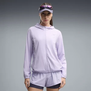 PUMA Damska kurtka do biegania VELOCITY, Odzież, Fioletowy