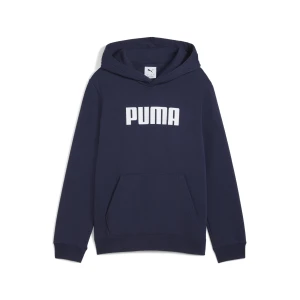 PUMA Damska polarowa bluza Essentials Logo z kapturem, Akcesoria, Niebieski,