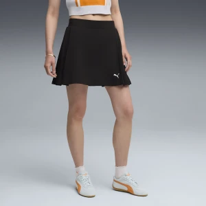 PUMA Damska spódnica plisowana Wardrobe Essentials, Akcesoria, Czarny,
