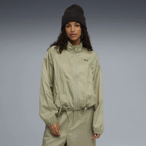 PUMA Damska tkana kurtka oversize DARE TO, Odzież, Zielony,