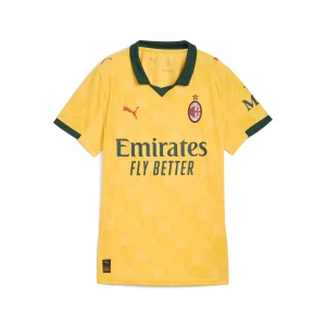 PUMA Damska trzecia koszulka AC Milan 25/26, Akcesoria, Żółty,