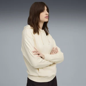 PUMA Damska wygodna bluza z kapturem Essentials Elevated, Odzież,