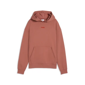 PUMA Damska wygodna bluza z kapturem Essentials Elevated, Odzież, Czerwony,
