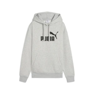 PUMA Damska wygodna bluza z kapturem Essentials z logo No. 1, Odzież, Szary,