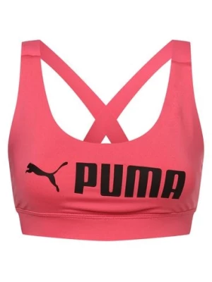 Puma Damski biustonosz sportowy Kobiety Sztuczne włókno wyrazisty róż nadruk,
