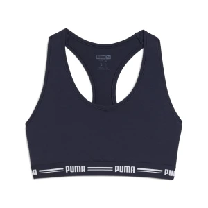 PUMA Damski biustonosz z bokserskimi wycięciami z tyłu 1 sztuka, Odzież, Niebieski,