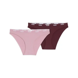 PUMA Damski dół od bikini, dwupak, Odzież, Czerwony,