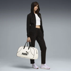 PUMA Damski dres z kapturem i metalicznym wykończeniem, Odzież, Czarny,