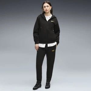 PUMA Damski dres z kapturem Metaliczny, OdzieÅ¼, Czarny