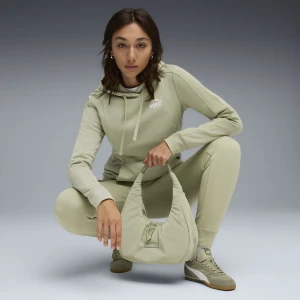 PUMA Damski dres z kapturem, Odzież, Zielony,
