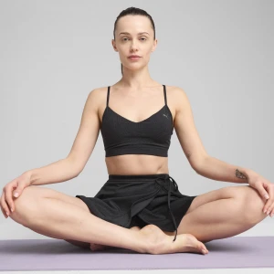 PUMA Damski stanik MOVE CLOUDSPUN AOP, Odzież, Czarny,