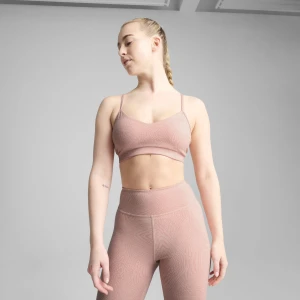 PUMA Damski stanik MOVE CLOUDSPUN AOP, Odzież, Różowy,