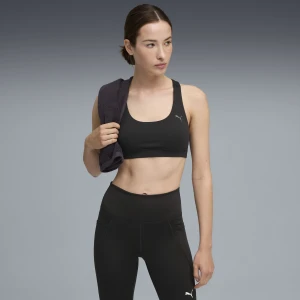 PUMA Damski stanik treningowy CLOUDSPUN, Odzież, Czarny,