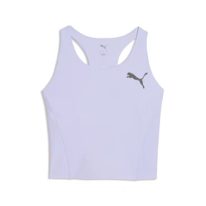 PUMA Damski top do biegania Lightspeed o skróconym kroju, Akcesoria, Fioletowy