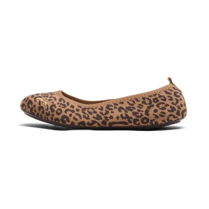 PUMA Damskie baletki Iliana Leopard, Buty, Beżowy,