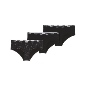 PUMA Damskie biodrówki (3 pary), Odzież, Czarny,