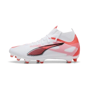 PUMA Damskie buty piłkarskie ULTRA 5 MATCH+ FG/AG, Buty, Biały,