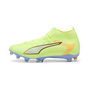 PUMA Damskie buty piłkarskie ULTRA 6 MATCH+ LIGHT UP FG/AG, Buty, Żółty,