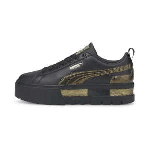 PUMA Damskie buty sportowe Mayze Glow, Buty, Czarny,