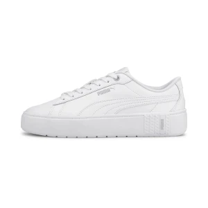 PUMA Damskie buty sportowe Smash Platform v2 L, Buty, Biały,