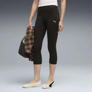 PUMA Damskie legginsy capri Essentials, Akcesoria, Czarny,
