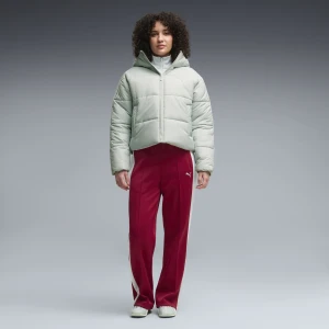 PUMA Damskie proste spodnie dresowe T7 Always On, Akcesoria, Czerwony