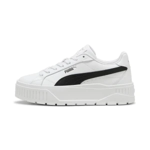 PUMA Damskie skórzane sneakersy Karmen II, Buty, Biały,