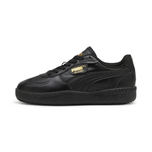 PUMA Damskie skórzane sneakersy Palermo Moda, Buty, Czarny,