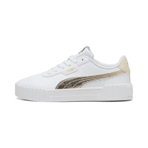 PUMA Damskie sneakersy Carina 3.0 Metaliczny Whisper, Buty, Biały,