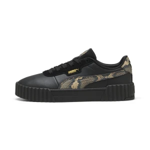 PUMA Damskie sneakersy Carina 3.0 Snake Chic, Buty, Czarny,