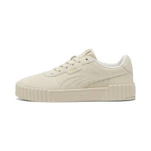 PUMA Damskie sneakersy Carina 3.0 Suede, Buty, Biały,