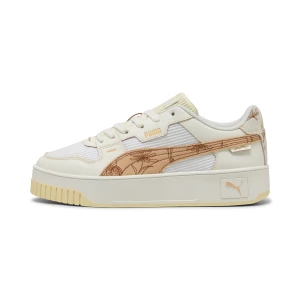 PUMA Damskie sneakersy Carina Street Lux Crafted Flowers, Buty, Biały,