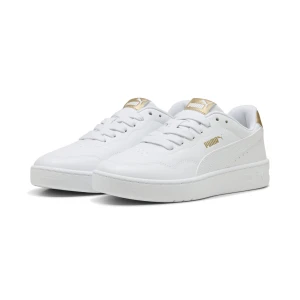 PUMA Damskie sneakersy Court Lally Metaliczny Glam, Akcesoria, Biały srebrny
