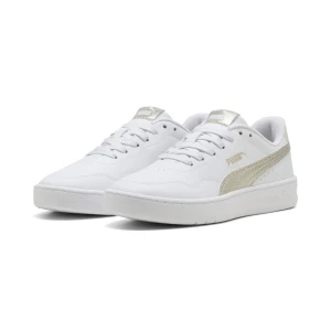 PUMA Damskie sneakersy Court Lally Metaliczny Whisper, Akcesoria, Biały,