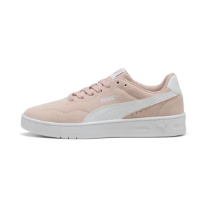 PUMA Damskie sneakersy Court Lally z zamszu, Buty, Różowy,