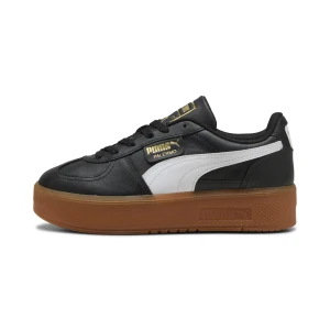 PUMA Damskie sneakersy Palermo Elevata ze skóry, Buty, Czarny,