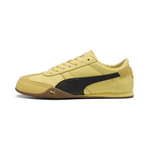 PUMA Damskie sneakersy skórzane Bella, Buty, Żółty,