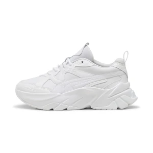PUMA Damskie sneakersy Sophyr ze skóry, Buty, Biały,