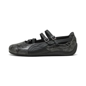 PUMA Damskie sneakersy Speedcat Ballet z wężowym nadrukiem, Buty, Szary,
