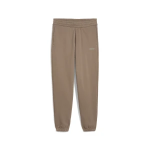 PUMA Damskie spodnie dresowe Elevated Essentials Comfort, Odzież, Brązowy,