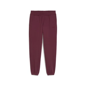 PUMA Damskie spodnie dresowe Elevated Essentials Comfort, Odzież, Czerwony,