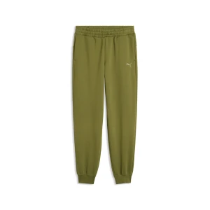 PUMA Damskie spodnie dresowe Essentials Elevated, Akcesoria, Zielony
