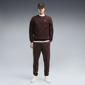 PUMA Damskie spodnie dresowe Essentials Elevated, Odzież, Brązowy