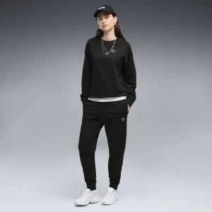 PUMA Damskie spodnie dresowe Essentials Elevated, Odzież, Czarny