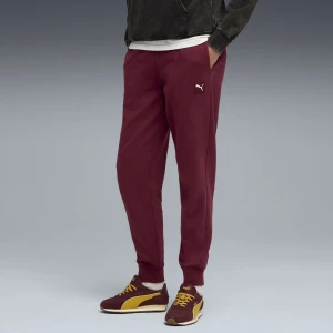 PUMA Damskie spodnie dresowe Essentials Elevated, Odzież, Czerwony,