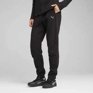 PUMA Damskie spodnie dresowe EVOSTRIPE, Odzież, Czarny,