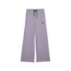 PUMA Damskie spodnie Spacer z szerokimi nogawkami, Odzież, Fioletowy,